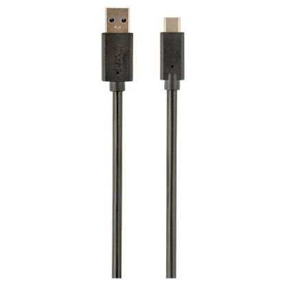 Imagem de Cabo USB3.0 p/ Type-C Gembird Preto - 1.8Mtr