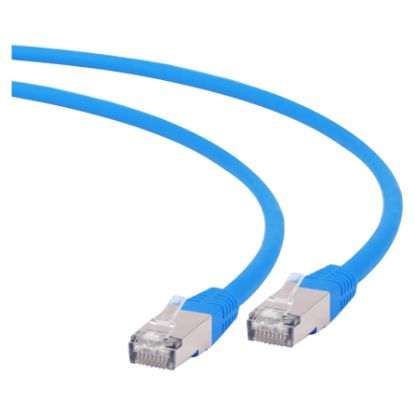 Imagem de Cabo de Rede RJ45 Gembird Cat.6A S/FTP Azul - 10Mtr