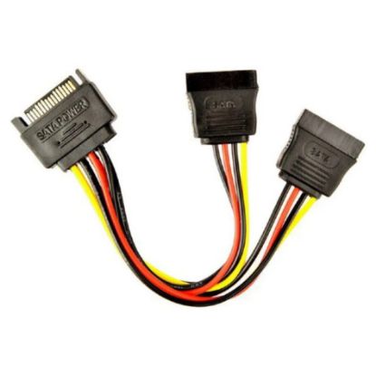Imagem de Cabo de Alimentação Gembird Splitter SATA p/ 2x SATA