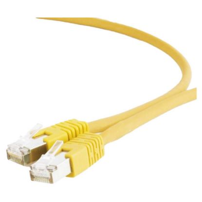 Imagem de Cabo de Rede RJ45 Gembird Cat.6A S/FTP Amarelo - 1.5Mtr