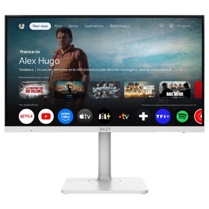 Imagem de Monitor MSI 27" Modern MD272UPSW IPS 4K UHD 16:9 60Hz Adaptive-Sync (4ms) Branco