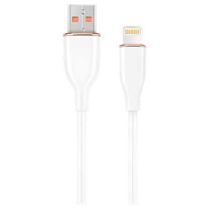 Imagem de Cabo USB2.0 p/ Lightning Gembird Charging Branco - 1.5Mtr