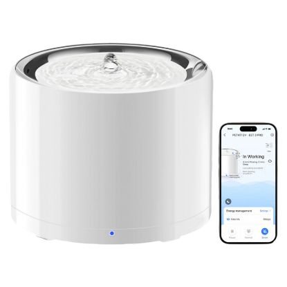 Imagem de Bebedouro Petkit Eversweet 3 Pro Smart 1.8L Branco p/ Animais de Estimação
