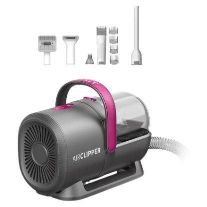 Imagem de Kit de Cuidados p/ Animal Petkit AirClipper 5-em-1 Cinza