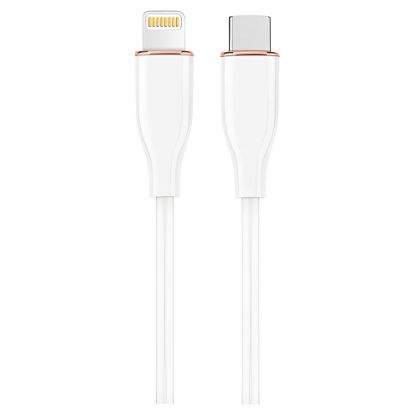 Imagem de Cabo USB2.0 Type-C p/ Lightning Gembird Branco - 1.5Mtr