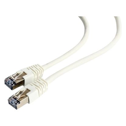 Imagem de Cabo de Rede RJ45 Gembird Cat.6 FTP Branco - 50cm