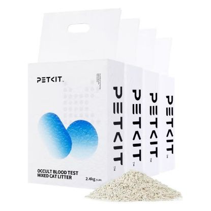Imagem de Areia p/ Gato Petkit Occult Blood Test 4 Sacos x 2.4Kg