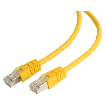 Imagem de Cabo de Rede RJ45 Gembird Cat.6 FTP Amarelo - 1Mtr