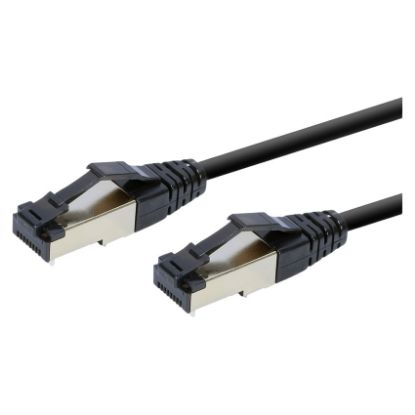 Imagem de Cabo de Rede RJ45 Gembird Cat.8 S/FTP Preto - 50cm