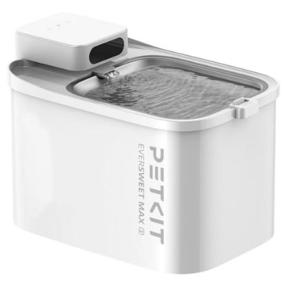 Imagem de Bebedouro Petkit Eversweet Max 2 UVC Smart 3L Branco p/ Animais de Estimação