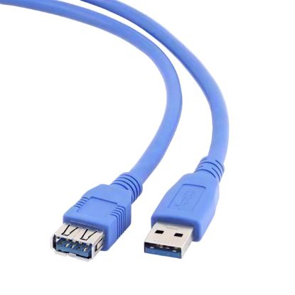 Imagem de Cabo USB3.0 Extensão Gembird Azul - 1.8Mtr