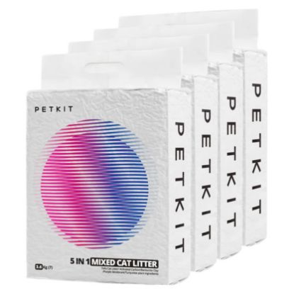 Imagem de Areia p/ Gato Petkit Mixed 5-em-1 4 Sacos x 3.6Kg