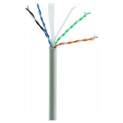Imagem de Bobine de Rede RJ45 Gembird Cat.6 UTP Cinza - 305Mtr