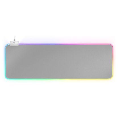 Imagem de Tapete de Rato Mars Gaming MMPRGB2 XXL RGB Prateado