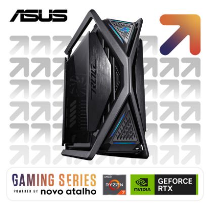 Imagem de Computador Powered by ASUS TUF Gaming R7 64GB SSD 2TB RTX 5080 Preto