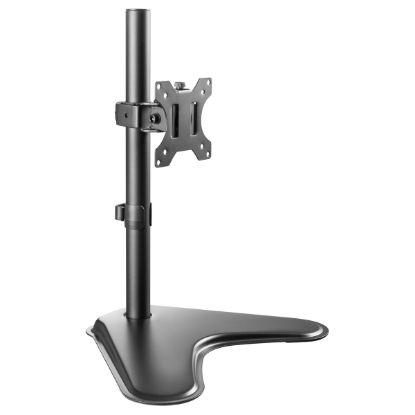 Imagem de Suporte Mesa Stand Ajustável p/ Ecrã 13"/32" Equip Inclinável/Giratório Preto