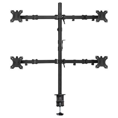 Imagem de Suporte Mesa Articulado p/ 4 Ecrãs 13"/32" Ewent EW1514 Preto