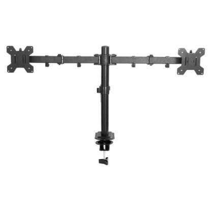 Imagem de Suporte Mesa Articulado p/ 2 Ecrãs 13"/32" 1Life Preto