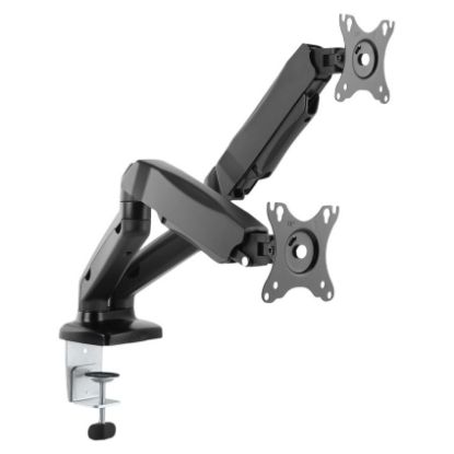 Imagem de Suporte Mesa Articulado p/ 2 Ecrãs 17"/32" NapoFix DM3200 Preto