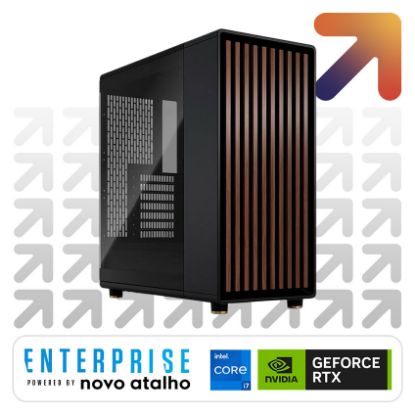 Imagem de Computador Novo Atalho Enterprise i7 32GB SSD 1TB RTX 5070 Preto
