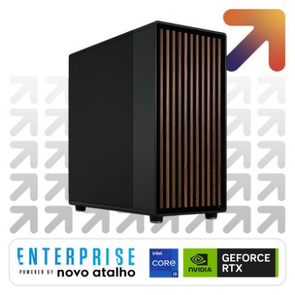 Imagem de Computador Novo Atalho Enterprise i9 64GB SSD 2TB RTX 5080 Preto
