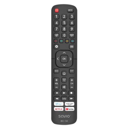 Imagem de Comando Universal Savio RC-14 p/ SmartTV Hisense