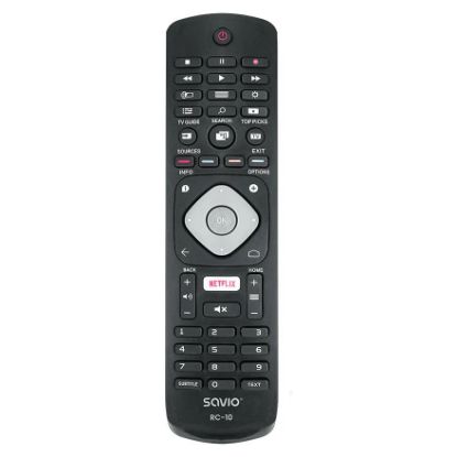 Imagem de Comando Universal Savio RC-10 p/ SmartTV Philips