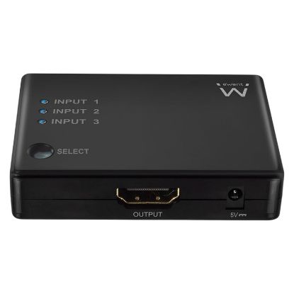 Imagem de Switch Box HDMI 4K 30Hz Ewent 3 Portas