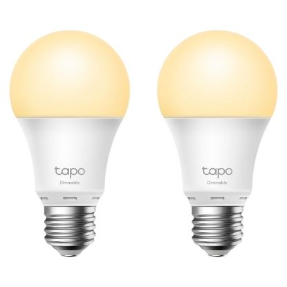 Imagem de Lâmpada TP-Link Inteligente Tapo L510E Wireless LED E27 806lm 2700K (Pack2)