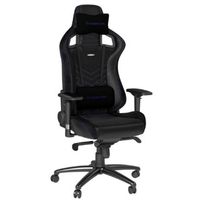 Imagem de Cadeira Gaming noblechairs EPIC PU Leather Preta/Azul