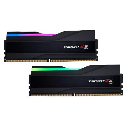 Imagem de Dimm DDR5 Pack 2x 32GB (64GB) G.Skill CL34 6800Mhz Trident Z5 RGB Preta