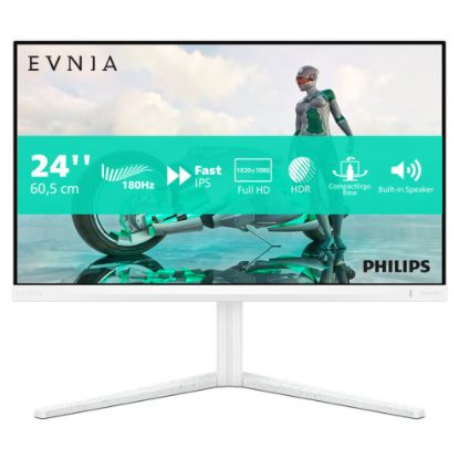 Imagem de Monitor Philips Gaming Envia 3000 23.8" 24M2N3201A IPS FHD 16:9 180Hz HDR10 (0.5ms) Branco