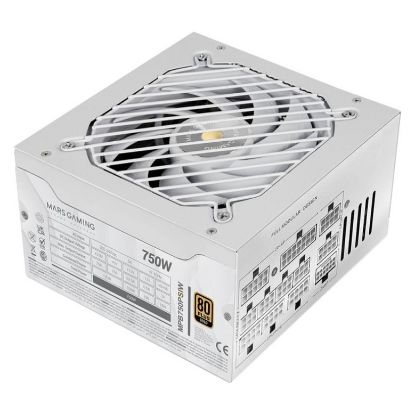 Imagem de Fonte Mars Gaming MPB750PSIW 80Plus Gold Modular Branca 3.1