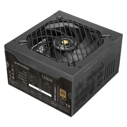 Imagem de Fonte Mars Gaming MPB1200PSI 80Plus Gold Modular Preta 3.1