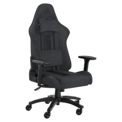 Imagem de Cadeira Gaming Corsair TC100 Relaxed Fabric Preta/Cinza