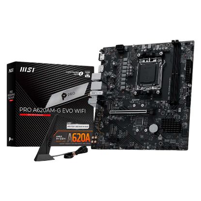 Imagem de Motherboard MSI SktAM5 - PRO A620AM-G EVO WIFI DDR5