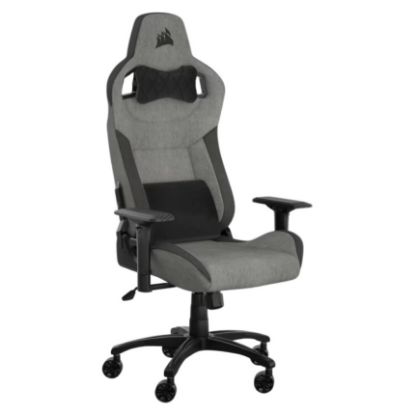 Imagem de Cadeira Gaming Corsair T3 Rush Fabric Cinza/Carbono