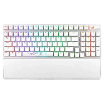 Imagem de Teclado Asus ROG STRIX Scope II 96 Wireless/Bluetooth Mecânico RGB - Switch ROG NX (US) Branco