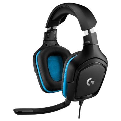 Imagem de Headset Logitech G432 7.1 Gaming Preto/Azul