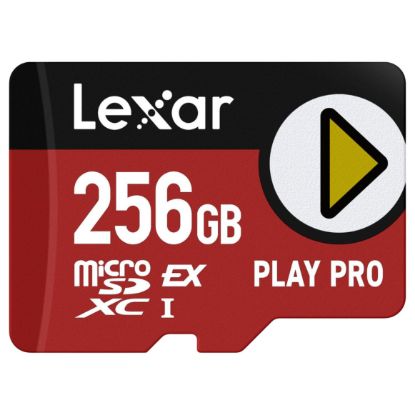 Imagem de MicroSD Lexar Play Pro Express 7.1 UHS-I 256GB Class10 (U3) 600/900MB/s