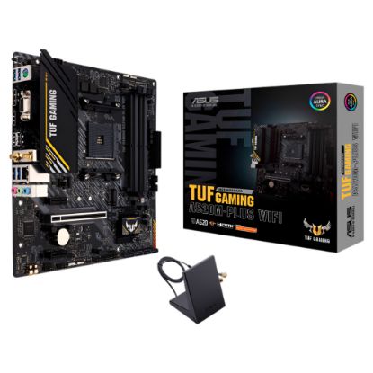 Imagem de Motherboard Asus SktAM4 - TUF GAMING A520M-PLUS WIFI
