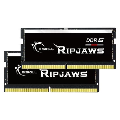 Imagem de SODimm DDR5 Pack 2x 16GB (32GB) G.Skill CL34 4800Mhz Ripjaws RS Preta