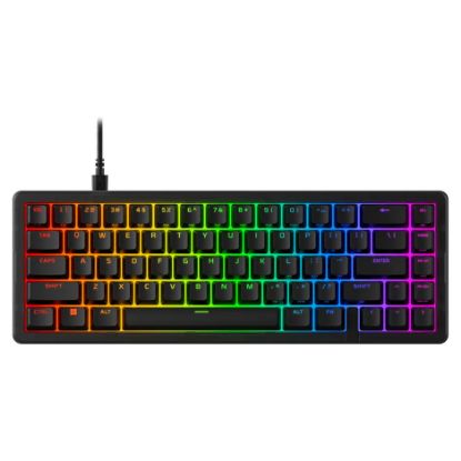 Imagem de Teclado HyperX Origins 2 65 RGB Preto - Switch Red Linear (PT)