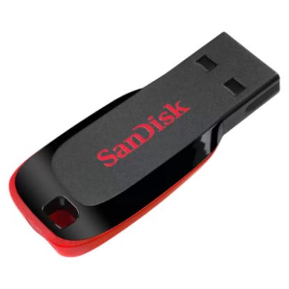 Imagem de Pen Drive SanDisk Cruzer Blade 64Gb USB2.0 Preta