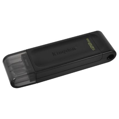 Imagem de Pen Drive Kingston DT70 128Gb USB3.2 Type-C Preta