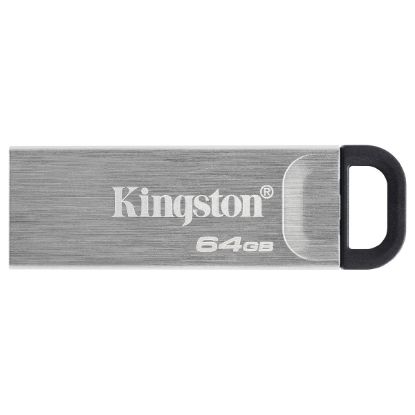 Imagem de Pen Drive Kingston DataTraveler Kyson 64Gb USB3.2 Prateada