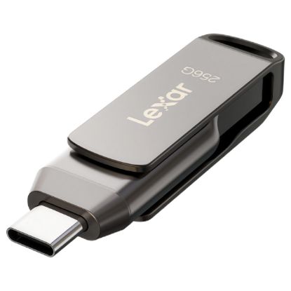 Imagem de Pen Drive Lexar JumpDrive Dual Drive D400 256Gb Type-C/ USB3.1 Prateada