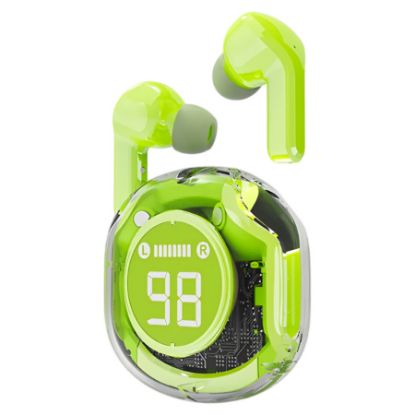 Imagem de Auriculares True Wireless Gembird TWS Transparente Bluetooth Verde